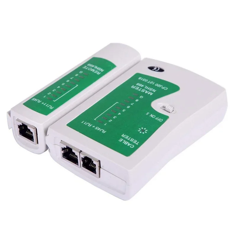 Rj45 Rj-11 Cat5 Utp Ethernet Tool 6 E Rj11 8P Портативный тестер сетевого кабеля Lan Test