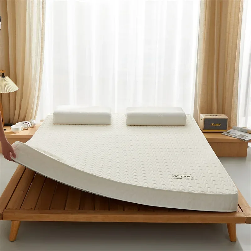 Pieghevole Memory Foam Lattice Coconut Coir Tatami Materasso Singolo Doppio Dormitorio Casa Portatile Mobili Per La Casa Colchao Inflavel Casal