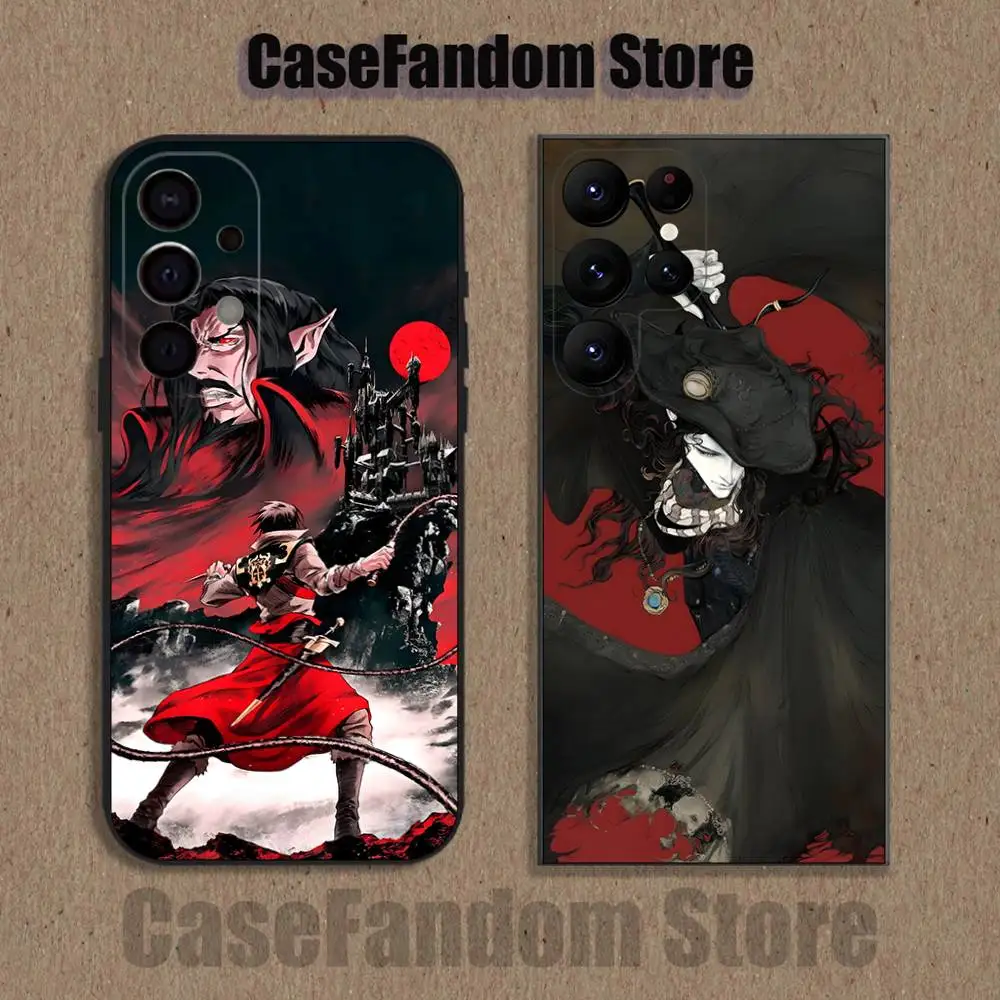 

Game C-Castlevania-ES Phone Case For Samsung S26,S25,S24,S21,S22,S23,S30,Ultra,S20,Plus,Fe,Lite,5G Black Cover