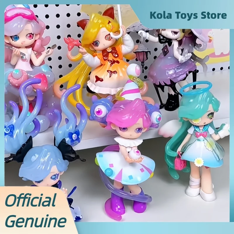 

Genuine Memimo Strange Dreams Series Blind Box Trendy Figurines Doll Ornaments Toys Kawai Mystery Box Anime Figure gifts