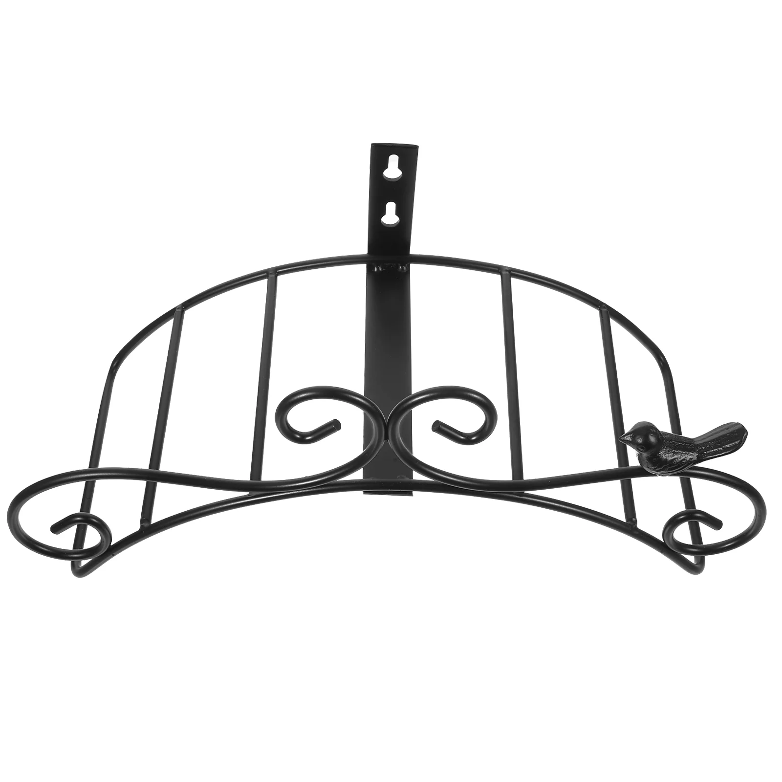 Flexible Water Pipe Bracket Hose Heavy Duty Hanger Garden Wall Shelf Holder Storage Heavy Support Wrought Iron Ironwork Display