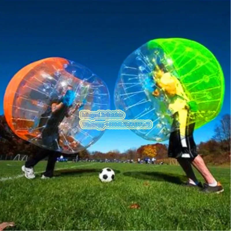 

1.5m Inflatable Zorb Ball Bumper Bubble Soccer Balls for kids Adults Inflatable Bumper Ball Giant Human Hamster Body Zorb Ball