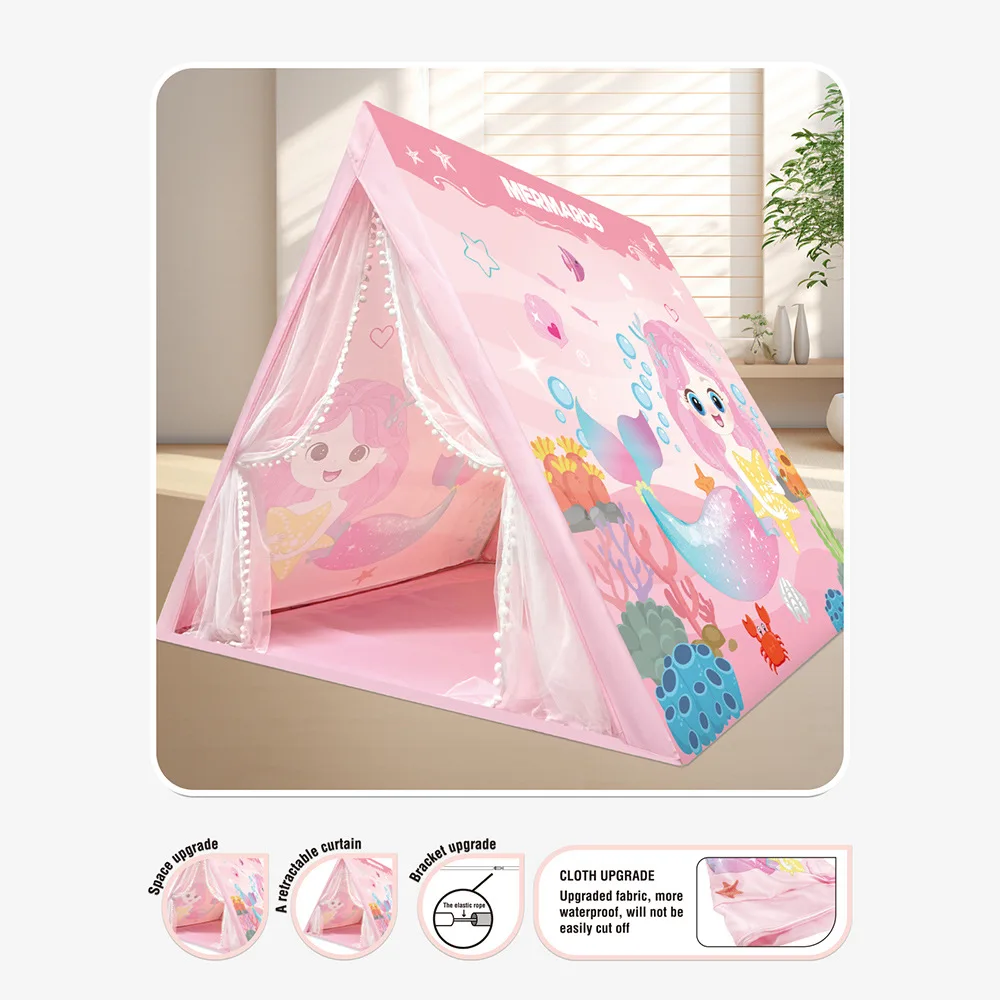 Triangle Tent Large Space Baby Holiday Gifts Indoor Games Tent Best Indoor Outdoor Kids Toys