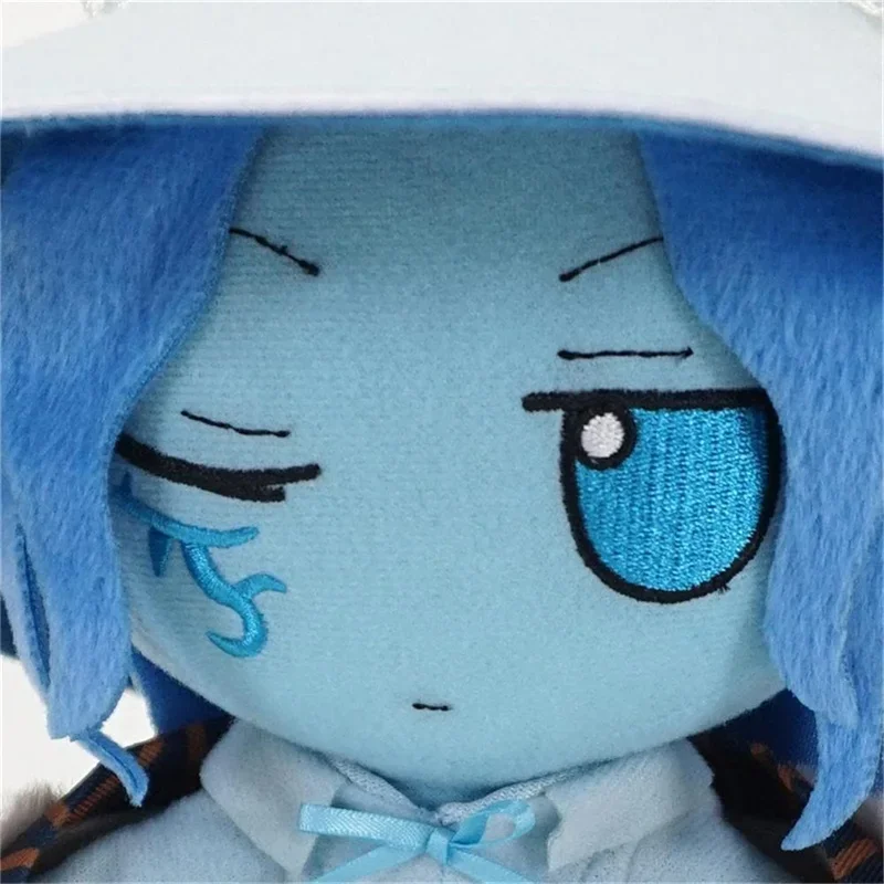 Fumo Ranni muñeco de peluche SmokeThe Snow Witch juguete de peluche suave figura de peluche sombrero extraíble capa regalo para niños Fans cumpleaños Navidad