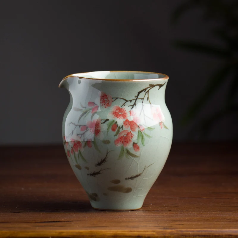 

Hand-Painted Blue And White Porcelain Tea Cup Fair are Cup High-End Large Size Cerc Tea Set Vintage Sle by SaniYao
