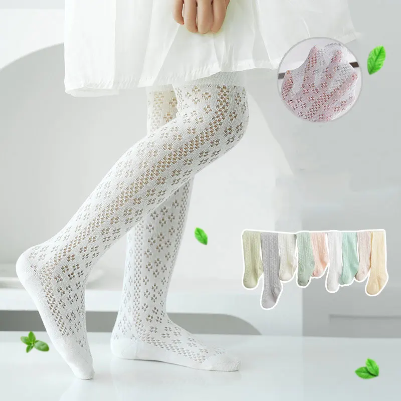 Girls Tights 2025 Summer Breathable Pantyhose for Kids Ultra-thin Children's Leggings Baby Ballet Tights Toddler Pantis Clothing