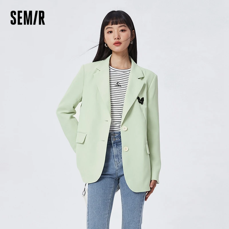 Semir Casual Suit Women New Design Spring 2023 Sweet And Cool Urban Fashion Casual Business Commuter Coat