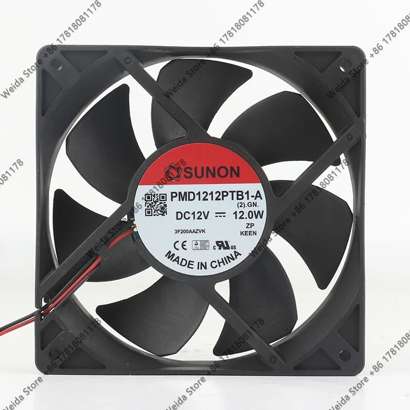 

New PMD1212PTB1-A Original SUNON Precision Fan 12025120X120X25MM DC12V 12W Cooling Fan