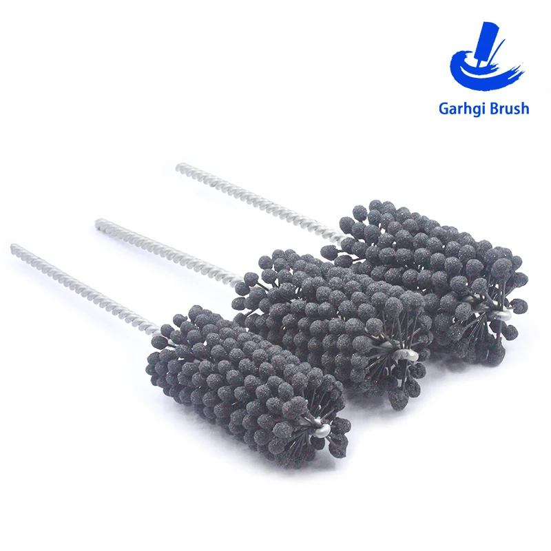 

Flexible Honing Brushes Grit 120 Silicon Carbide Abrasive Ball Hone Tool for Brake Cylinders Hydraulics and Valve Guide Aluminum