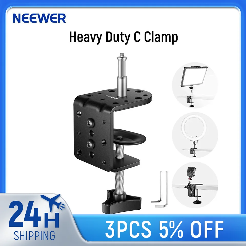 テーブルスタンド Neewer video desk clamp light Amazon | NEEWER 耐荷重Cデスククランプ ライトスタンド用取り付け