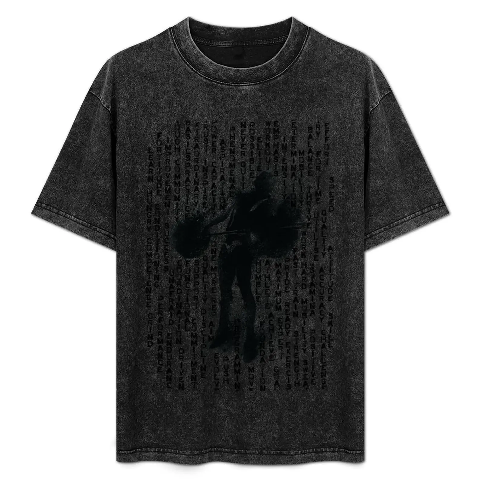 

Girl Snatching with Words T-Shirt Minimalist Plain Crew Neck T-Shirt