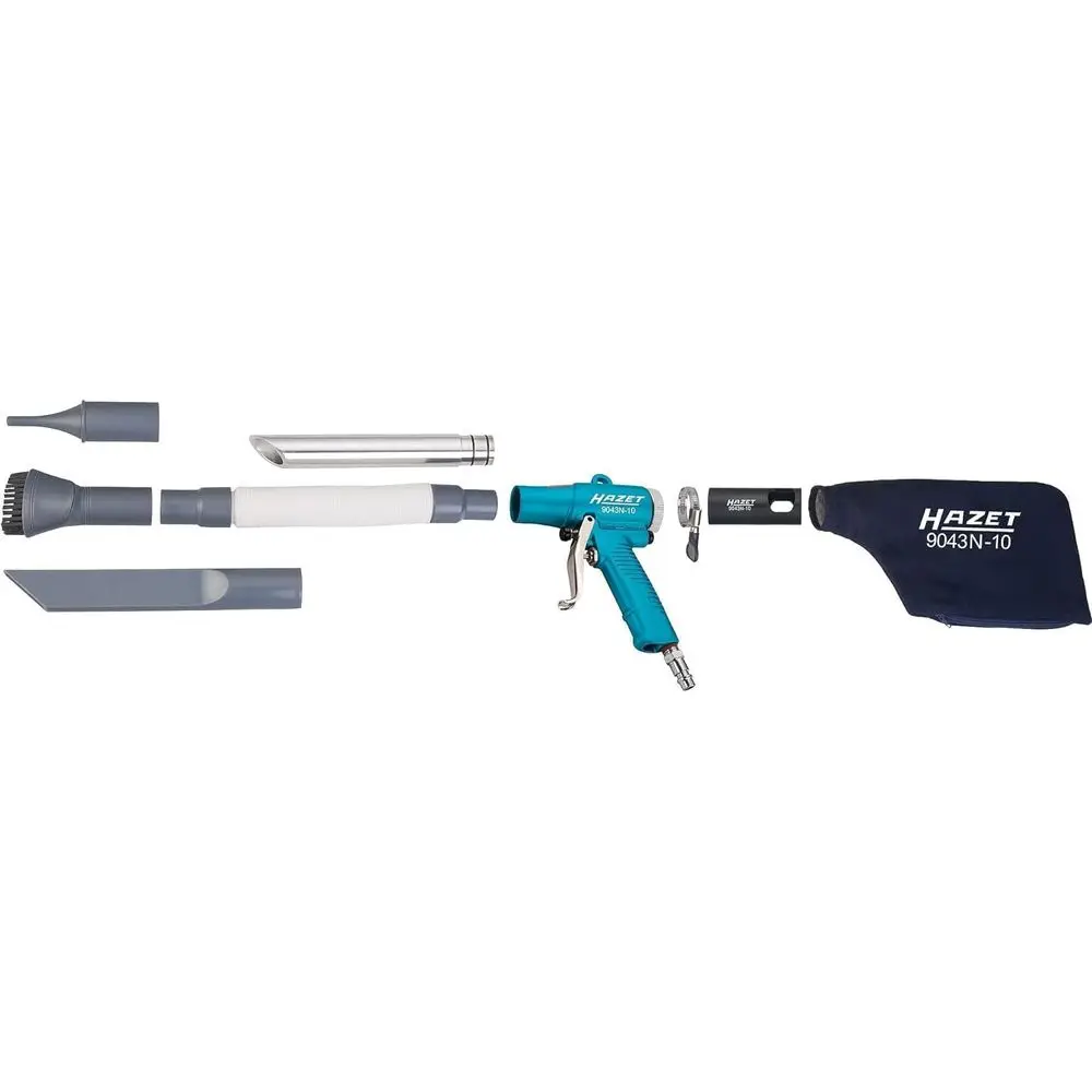 Hazet Air Blow and Suction Gun, Switchable 9043n-10 ∙ Length: 148 Mm,