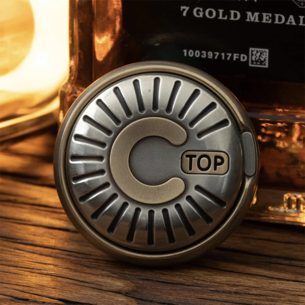 ของเล่นสปินเนอร์สแตนเลส DZ TOP C ทำจากทองเหลือง ของเล่น EDC ช่วยคลายเครียด บรรเทาความวิตกกังวล ของเล่นเสริมสมาธิสำหรับผู้มีภาวะสมาธิสั้น