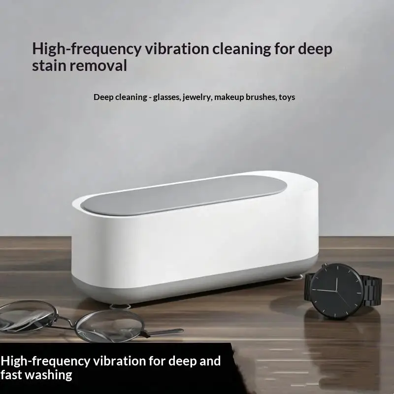 Ultrasonic Cleaning Machine Practical Gift High Efficiency Vibration Cleaner for Jewelry Glasses Watch