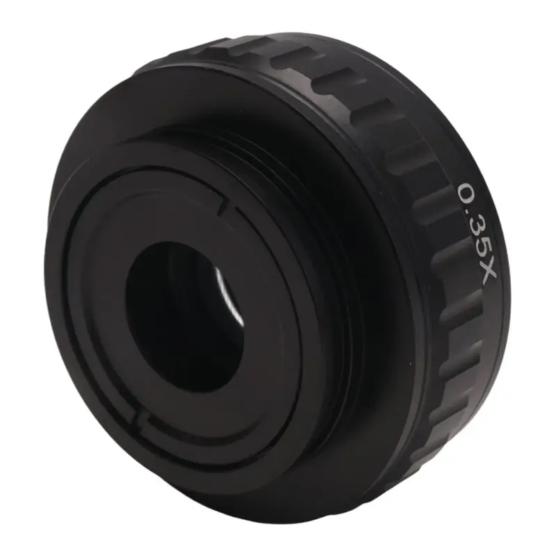 ALIM-C Mount Adapters Lens 0.35X CCD For Trinocular Stereo Microscope Camera 38MM Interface Increased Field Of Vision