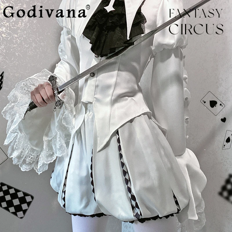 오리지널 디자인 코스프레 로리타 호박 반바지 2025 신상 프린스 반바지 프렌치 엘레강트 레트로 코트 스타일 스위트 Y2K 미니 반바지