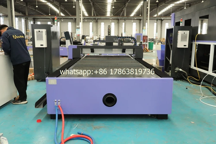 1000W 1500W 2000W 3000W 6000W Metal CNC Fiber Laser Cutter Laser Cutting Machine For Iron Steel Aluminum Copper Plate Sheet