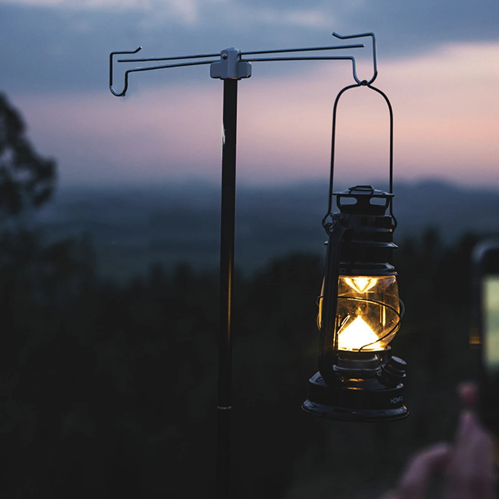 

Camping Light Stand Portable Lamp Pole Outdoor Holder Aluminum Alloy Folding Lantern for