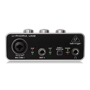 BEHRİNGER-UM2 Gitar Kayıt Harici USB Ses Kartı ses arabirimi Özel Internet Ünlü Canlı Yayın Ses kartı behringer için en iyi 10 satış-no. 8