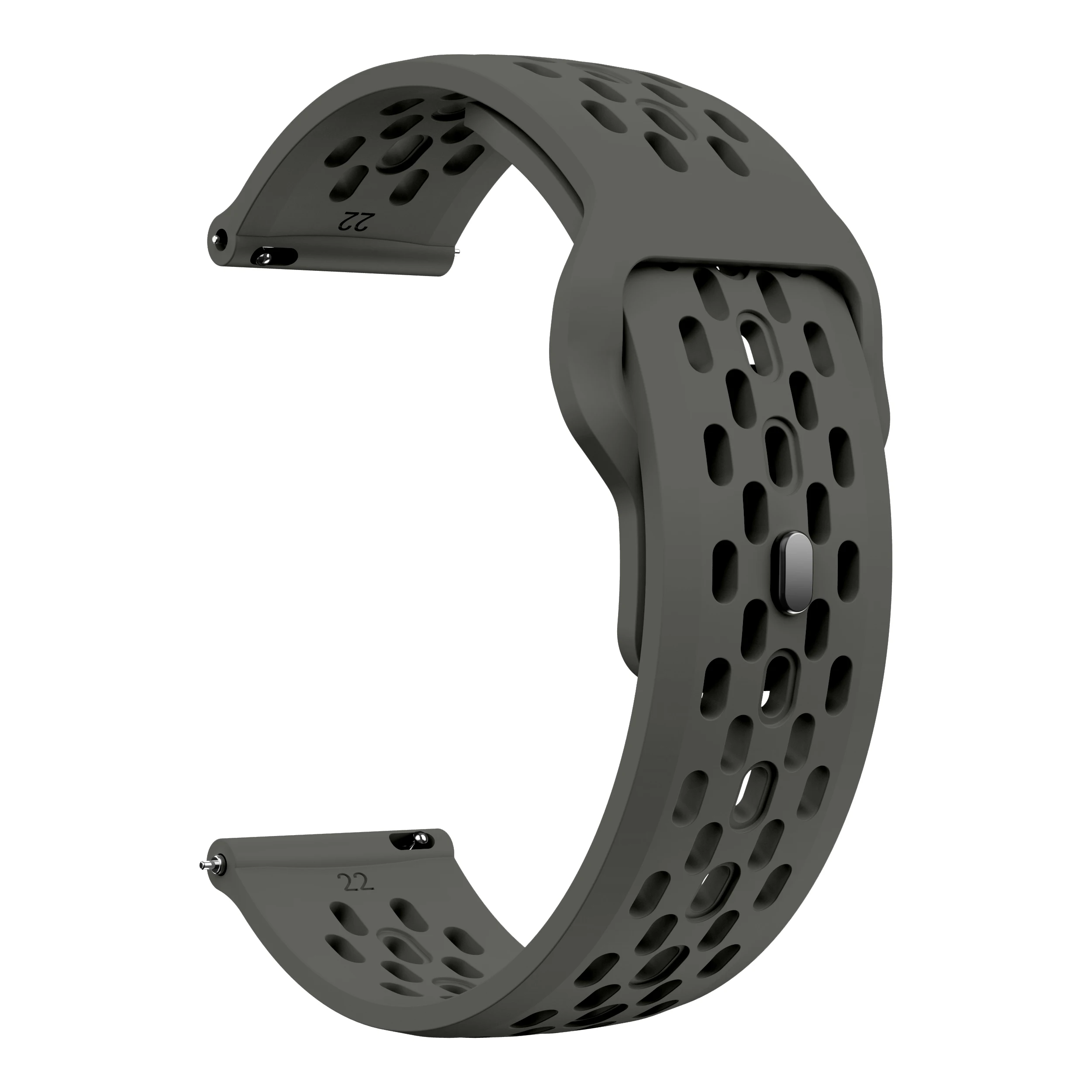 18mm 20mm 22mm Armband für Samsung Galaxy Watch 7 6 5 4 5Pro Classic Silikonband für Huawei Watch GT6 Pro 46mm GT4/3Pro Armband