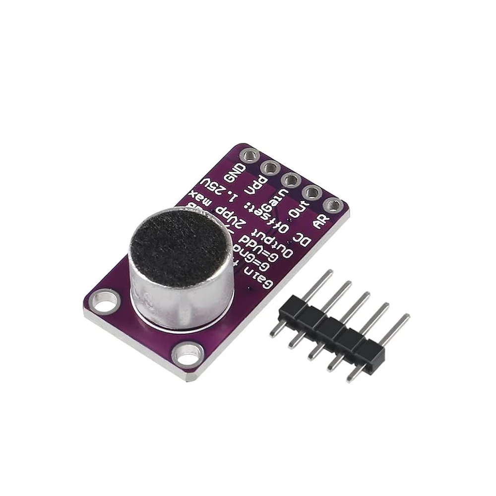 XZG MAX9814 Microphone AGC Amplifier Board Sound sensor Module Auto Gain Control Attack for Arduino MAX4466 PCB Board Diy 1-10P