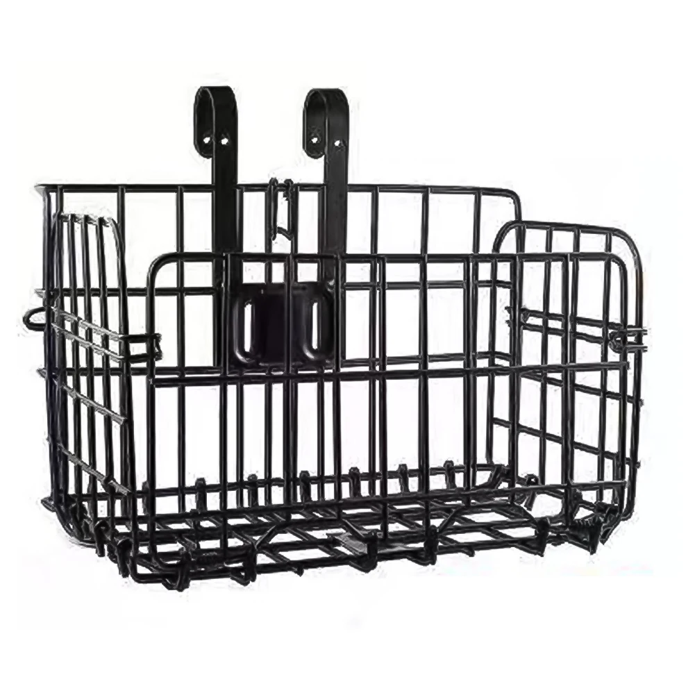 

For Bicycle Handlebar Mountain Bike Basket Folding Bike Basket Black 32.5*20*22cm Convenient Folding Bike Accessory
