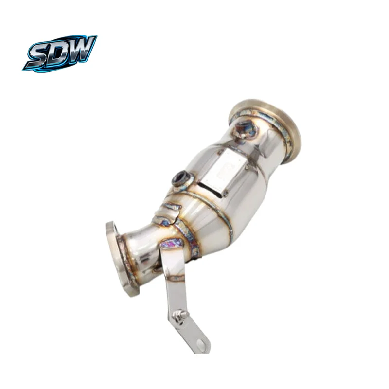 Stainless Steel Mirror Polished Modified Catback Exhaust Pipe  A3 A6 A7 Q5 Q7 Q8 SQ5 SQ8 RS7 RS Q8 Tts Mk2 SUV Sport Sound