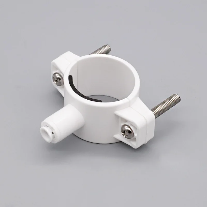 

1Set Plastic Waste Pipe Holder Clamp Water Pipe Fixing Clip Universal Connector for Kitchen Sink Drain Tubing Water Purifier