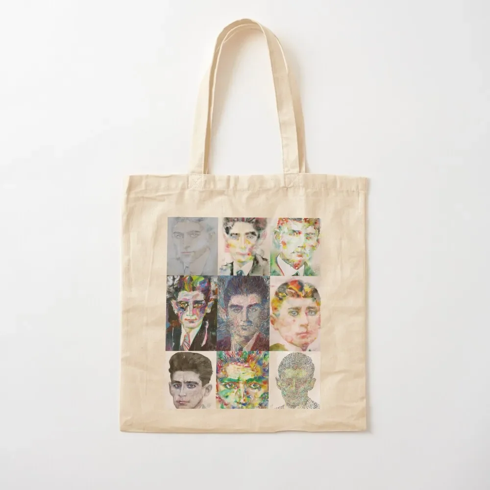 NINE TIMES FRANZ KAFKA Tote Bag large size bags reusable grocery bags Canvas stote bag