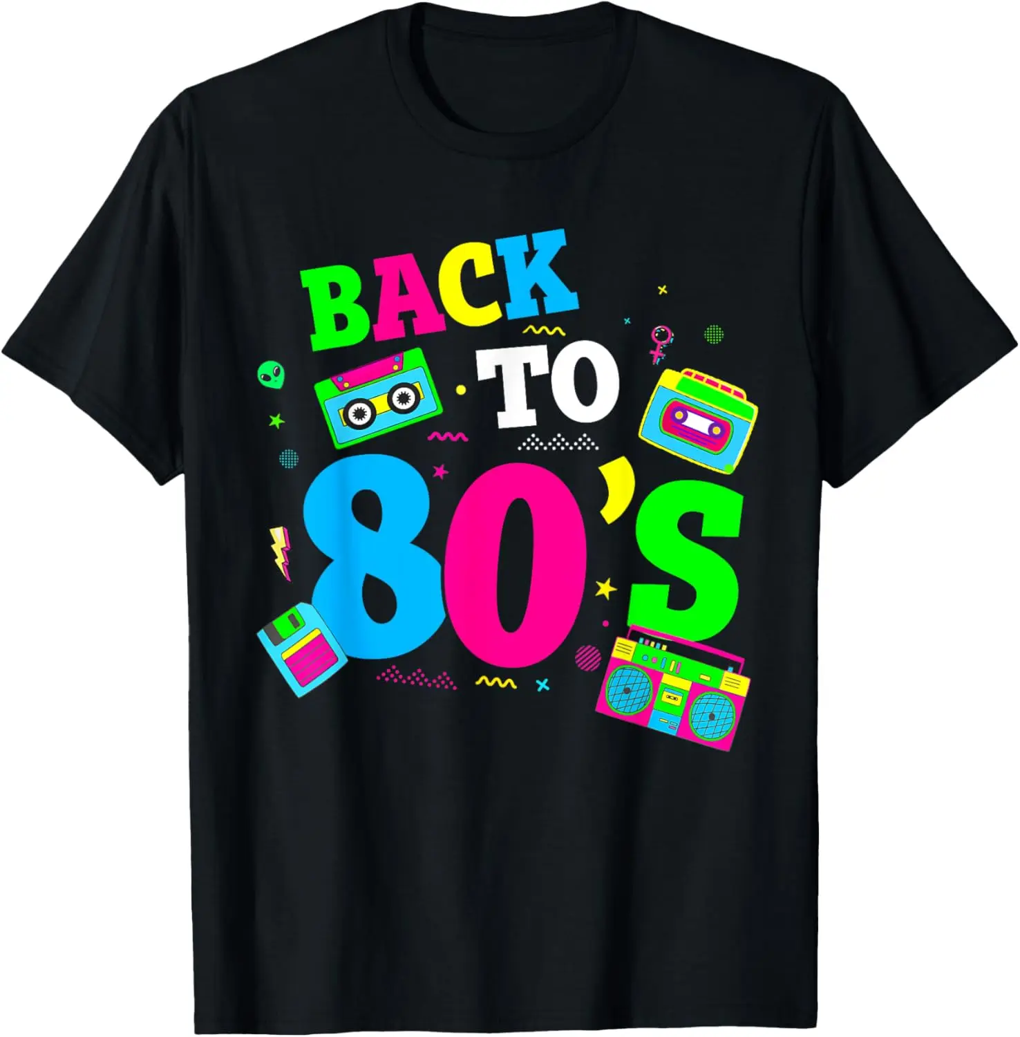 

Футболка This Is My 80s Costume Футболка для вечеринок 80-х 90-х годов