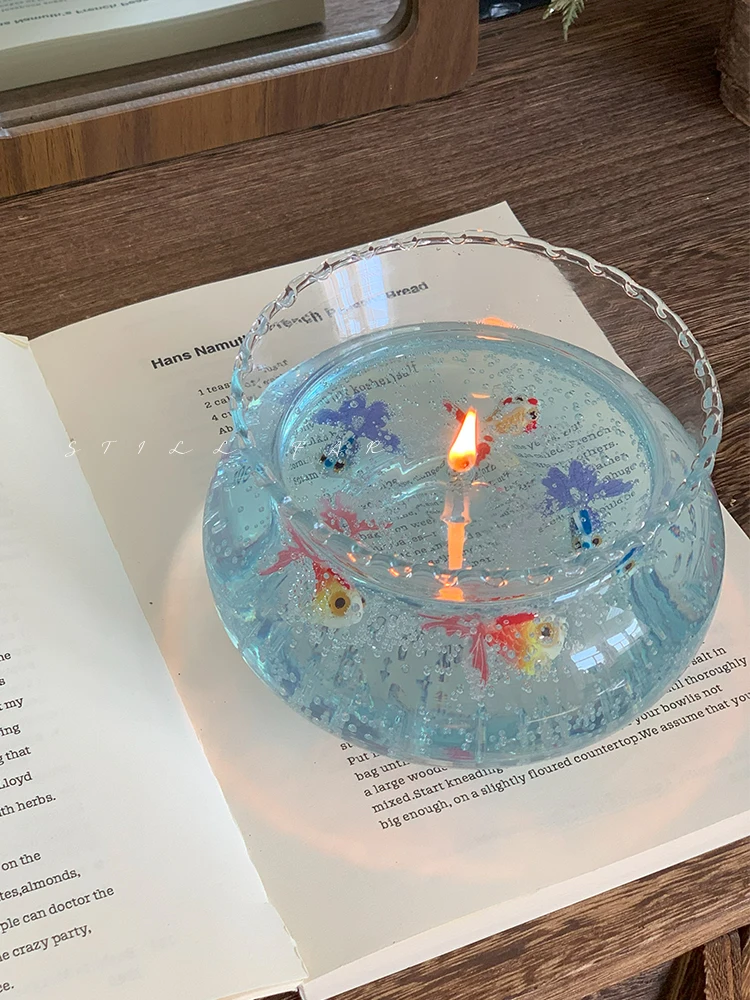 

Atmosphere Goldfish Scented Candles Home Bedroom Birthday Gift