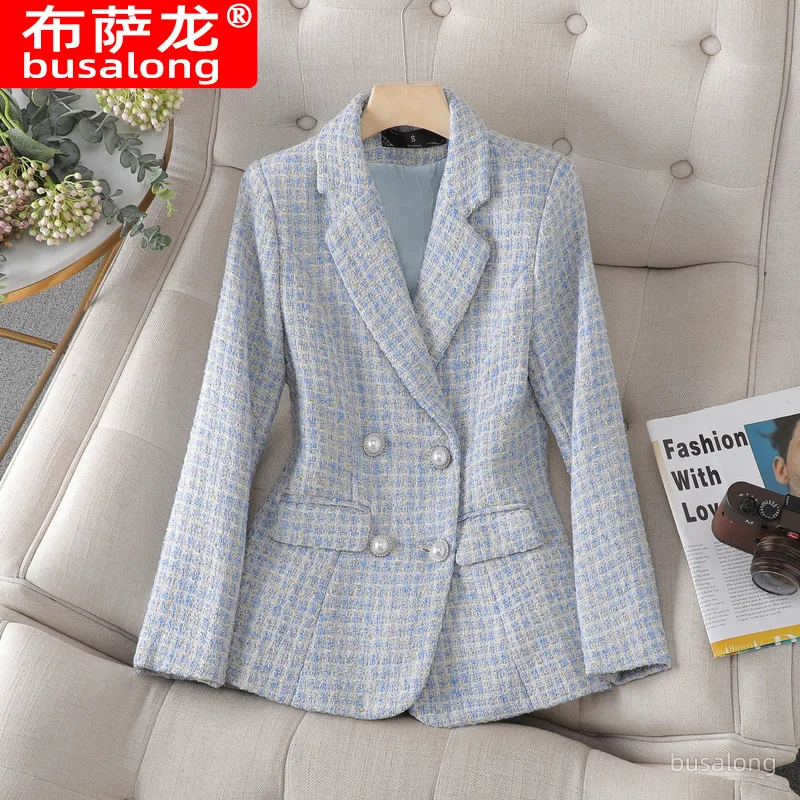 새로운 스타일리시 패션 정장 캐주얼 여성용 긴팔 프로페셔널 블레이저 포멀 재킷 워크웨어8227