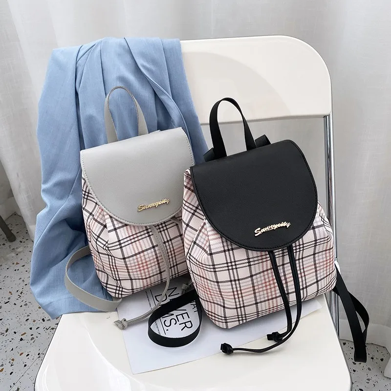 Zaino da donna borsa piccola in pelle PU borsa con stampa retrò borsa per telefono borsa multifunzione zaino da viaggio all'aperto