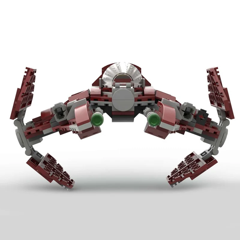 346 PCS Star Fighting ETA-2 Actis Interceptor - 75362 Alternative MOC Customize Modular Building Block DIY Toy Christmas Gift