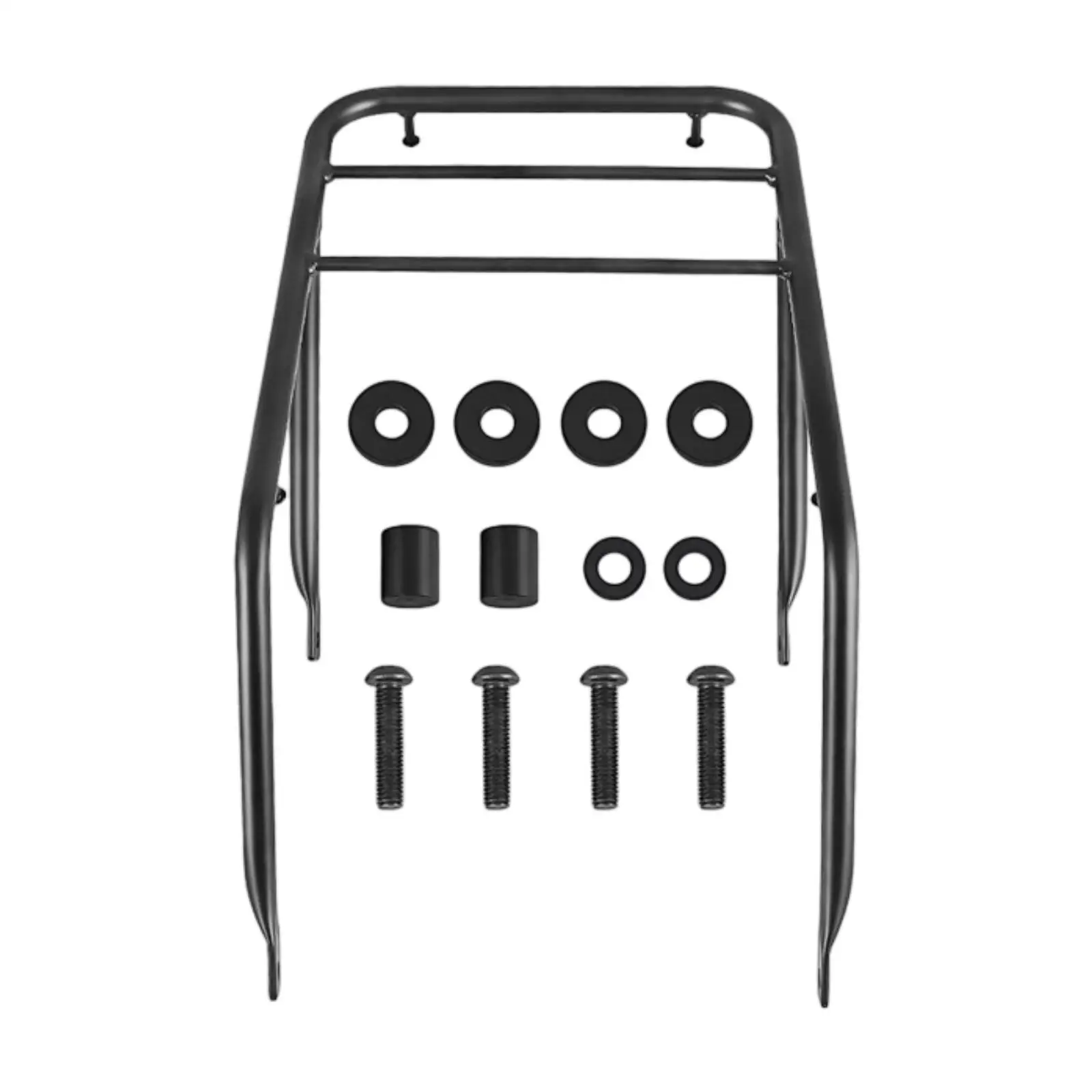 

Motorcycle Rear Luggage Rack Tail Racks Detachable Easily Install Practical High Performance Baggage Carrier Rear Carrier
