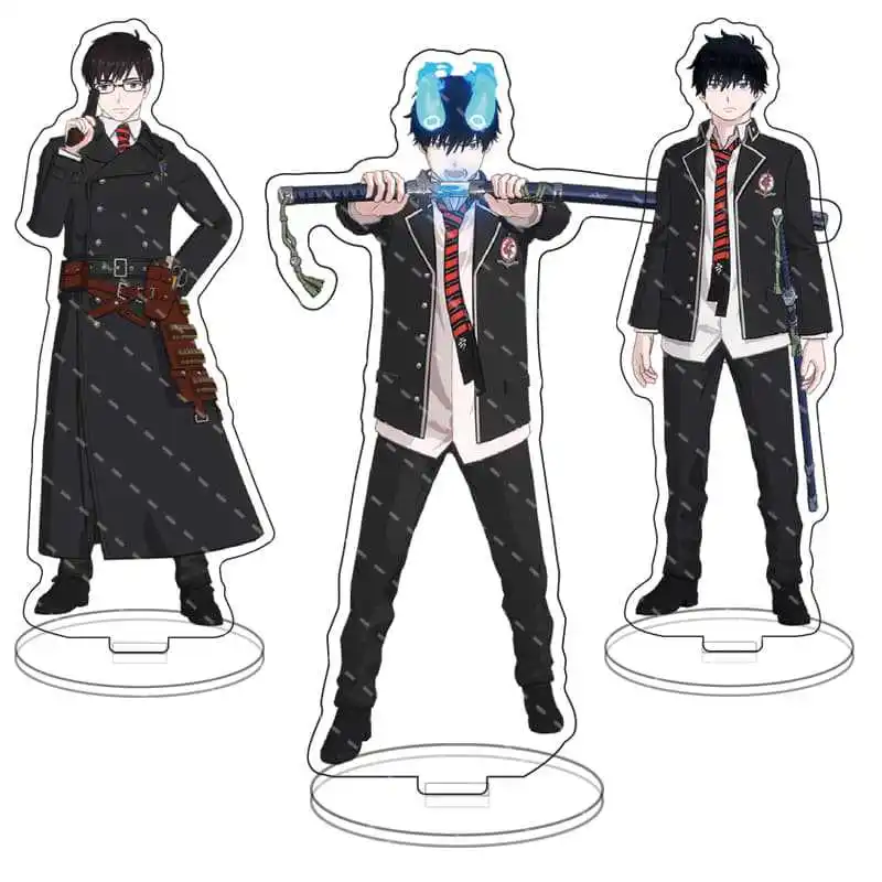 

15cm AlternaWelt Ao No Exorcist Figure ACG Stand Rin Okumura Decorative Acrylic Stand Yukio Okumura Statue Shiemi Moriyama Toy