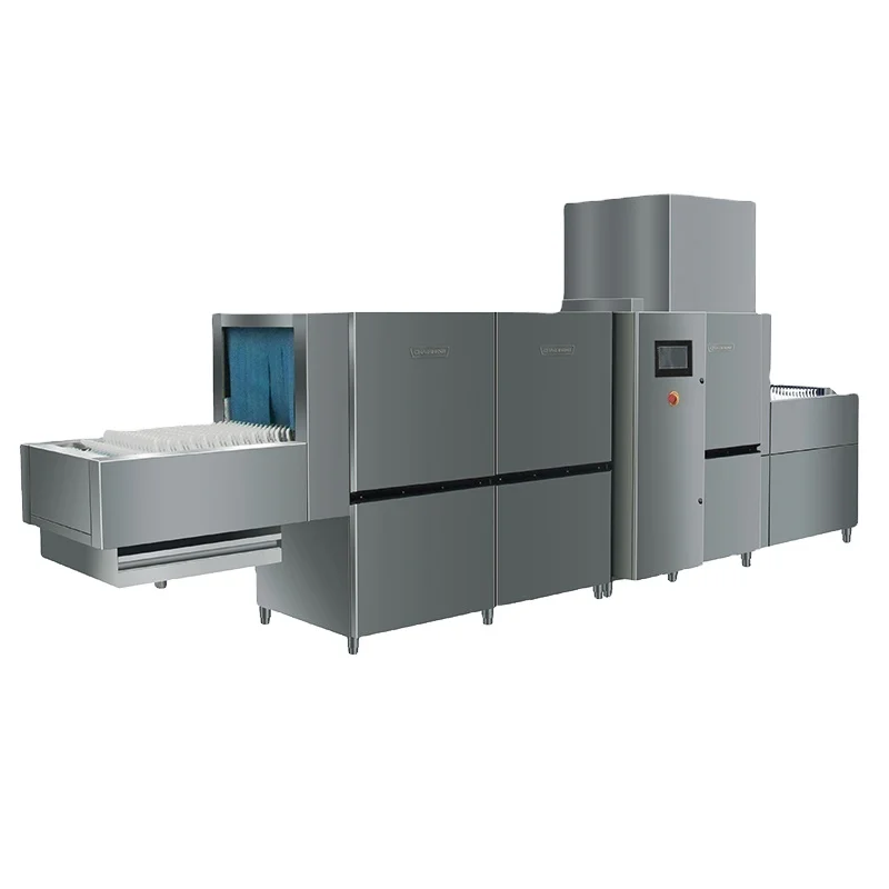 

Conveyor Dish Washer Commercial Flight Type Wash Dishes Machine Automatic Dishwasher With IOT