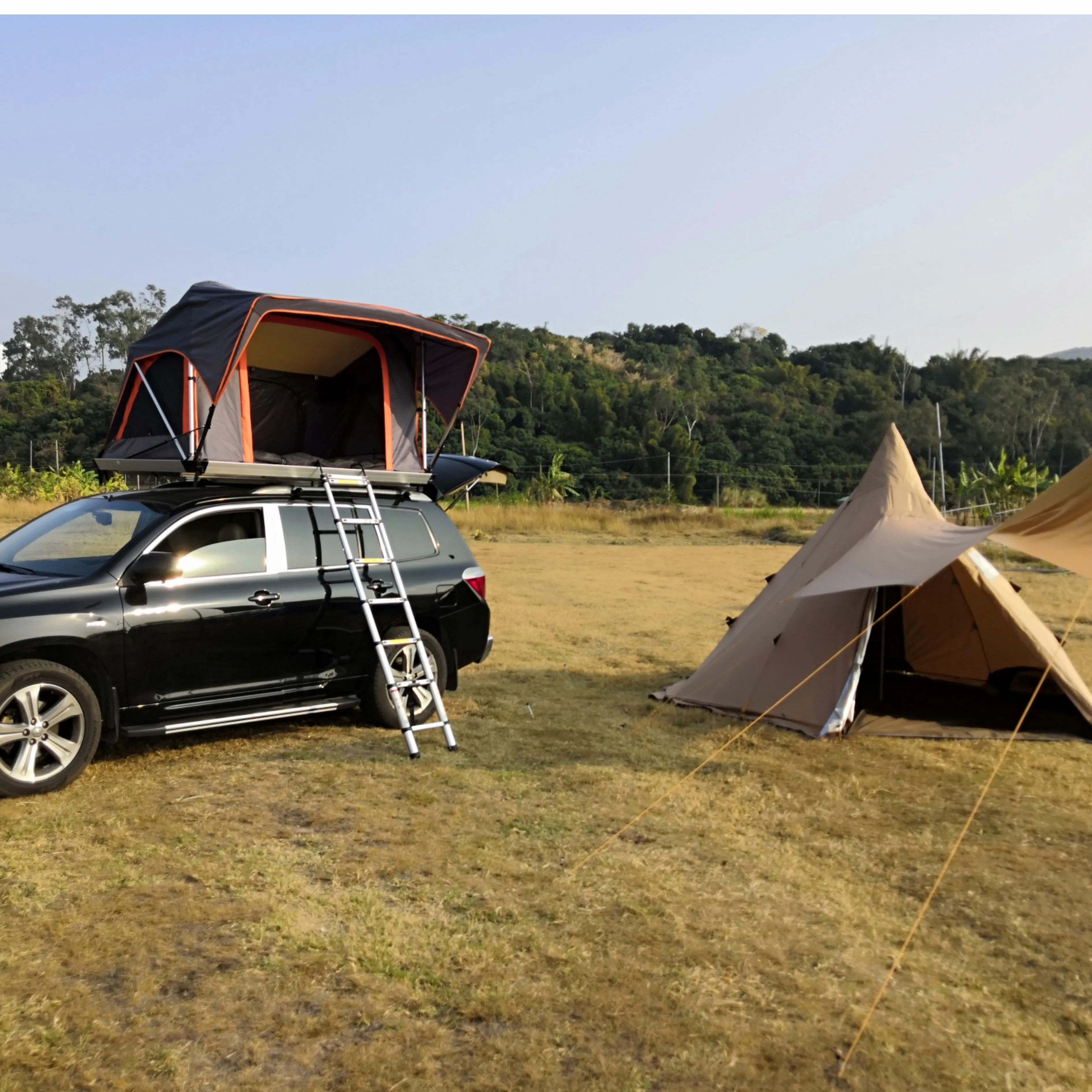 Light Weight Overlanding 4WD Roof Top Tent 4x4   For Car