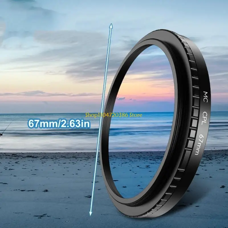 K0EA Circular Polarizer Filter for Phone 16 Clip-On CPL Filter Camera Lens Filter