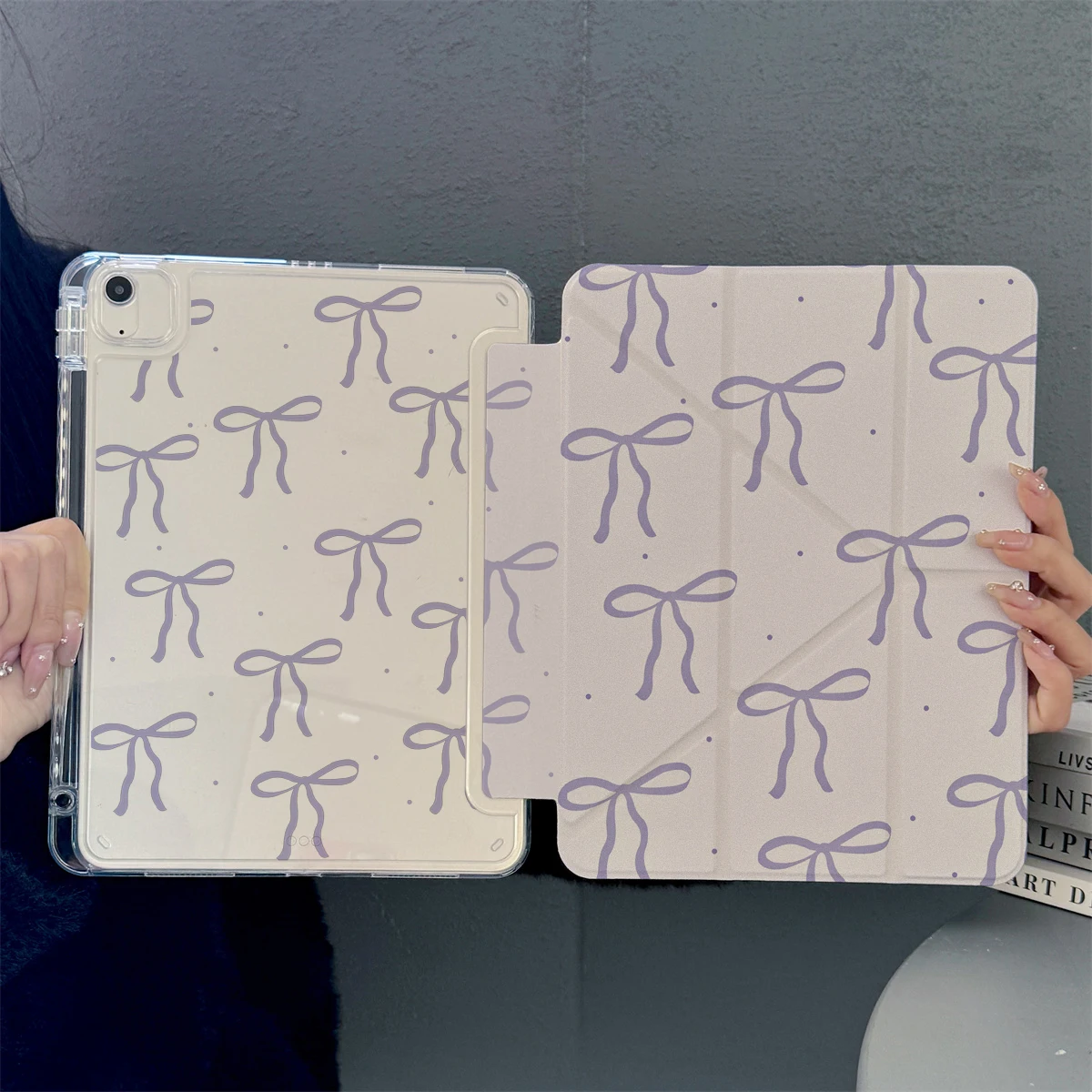 

Чехол для iPad, Smart Case, совместимый с iPad Air 6, Air 5,4, и совместим с iPad 10. — совместим с iPad Pro 2024.