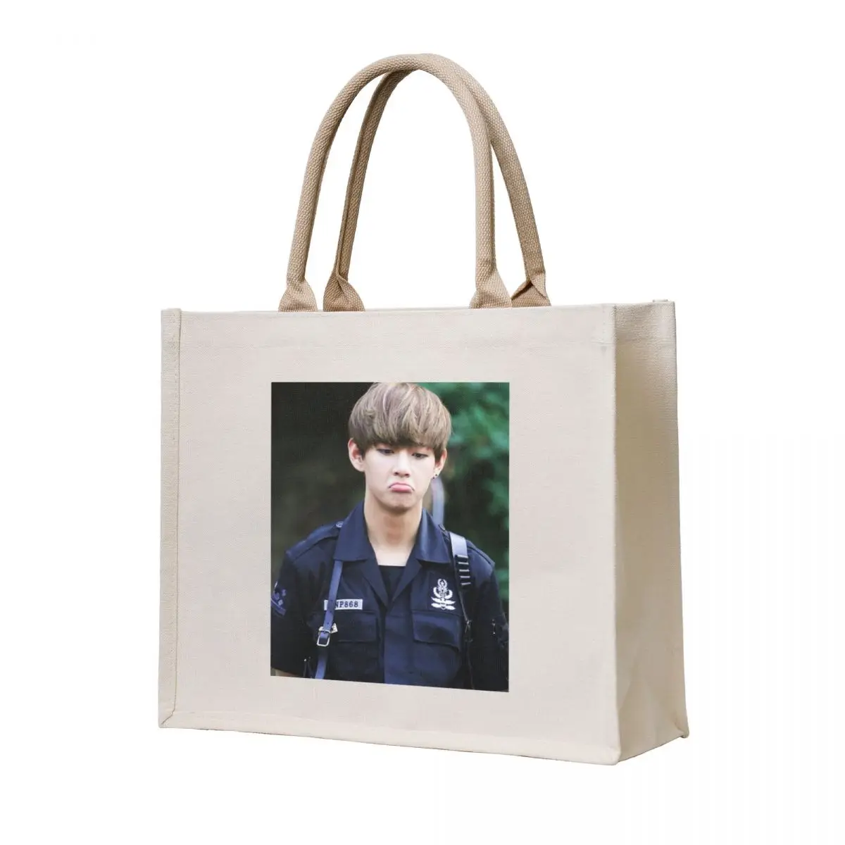 

Sad uniform V Tote Bag free delivery bags great bag Shopper reusable shopping bag