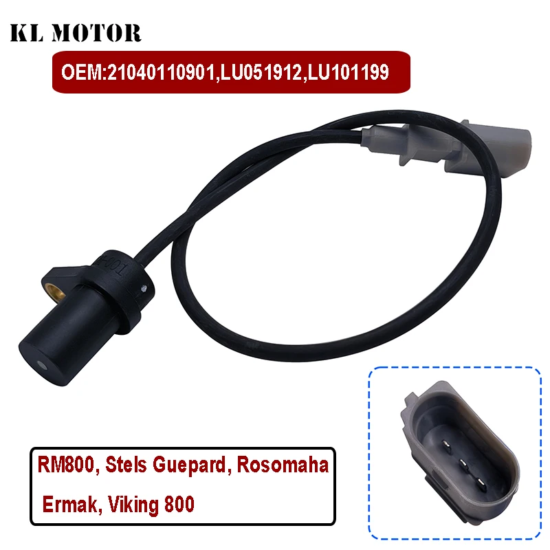 ODES 800 Crank Position Trigger Sensor for Stels 650 800 850cc ATV UTV Dominator Raider X2 X4 Ravager 21040110901 LU101199