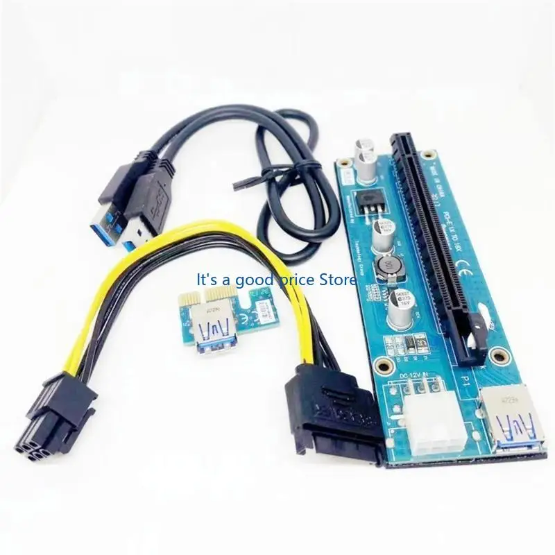 PCIE 1x إلى 16x محول بطاقة الرسومات الخارجية مع كابل USB3.0 لألعاب الكمبيوتر المحمول Multimedia Solution Computer Computer