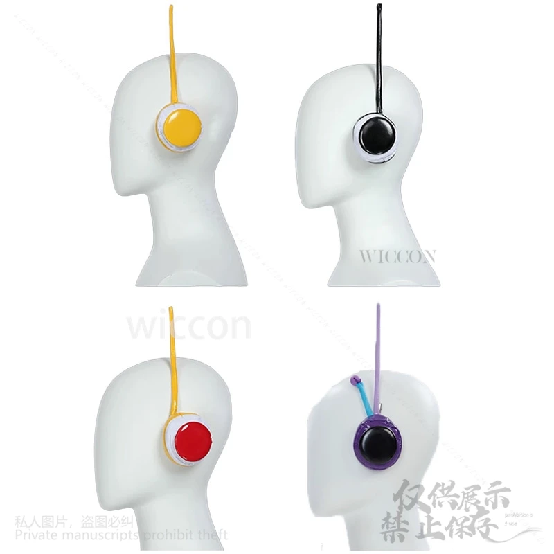 Anime Egghead Island Cosplay Robin Lilith Nami Props Leather Headphone Decoration Piecee One For Halloween Accessory