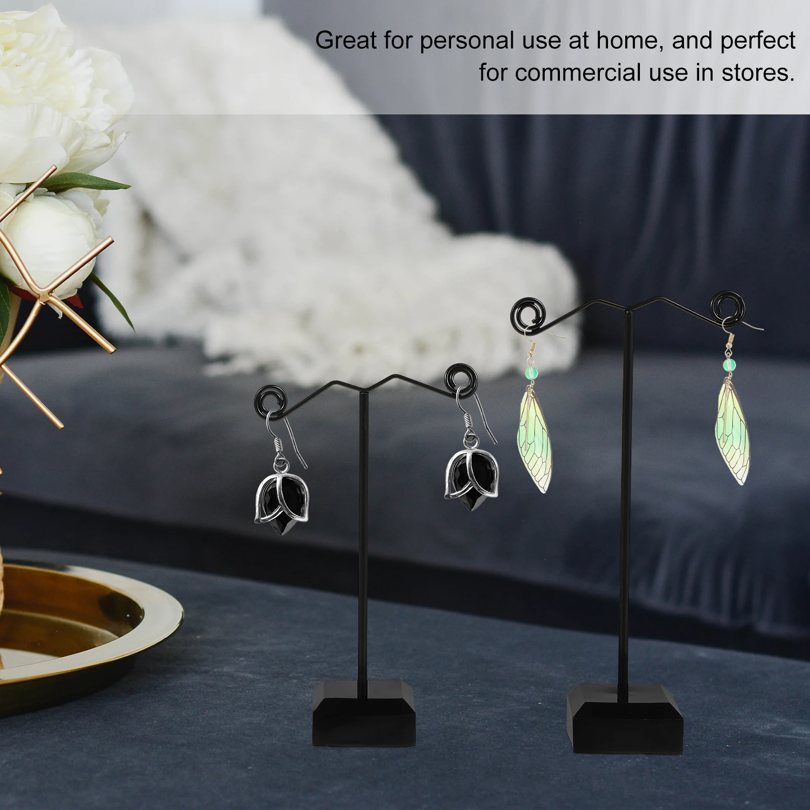 

3 Pcs Set Acrylic Jewelry Display Organizer Holder Jewelry Display Stand for Home Store Classic Earrings Organizer Design