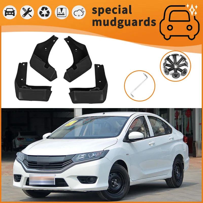 

Suitable for 16-17 Honda Gray fender car tire anti-splash mudguard