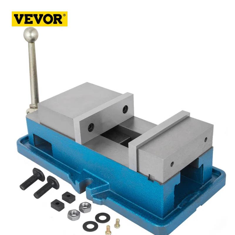 

VEVOR Bench Vise 3/4/5" CNC Lock Down High Precision Vise Clamp with Adjustable Handle for Finishing Milling Drilling Machine