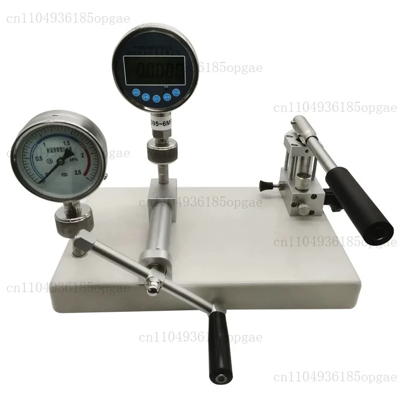 Hydraulic Calibration Bench High Pressure Pump Pressure Calibrator Water Pressure Calibrator Hydraulic Pump Hydraulic Calibrator