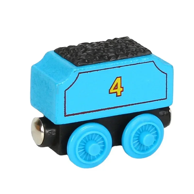 Original Wooden Trains Thomas Model Cars Toys Compatible with Wooden Train Sliding Track Percy James Gordon Toys for Children.