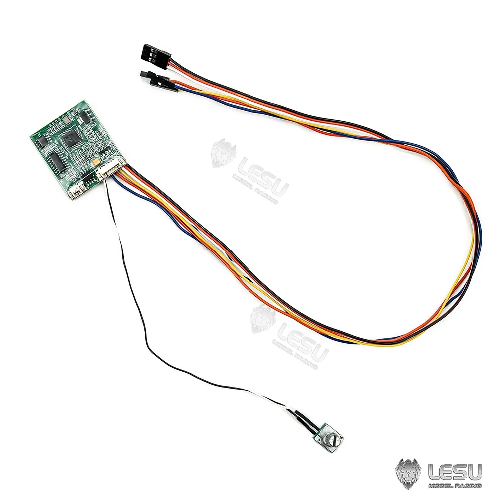 1/14 Modello di macchine edili per camion Kit audio ed elettronico EL-001 Illuminazione e suono LESU Parti di camion fai da te Modello Rc